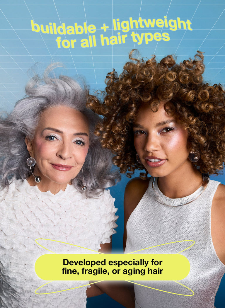 buildable + lightweight for all hair types