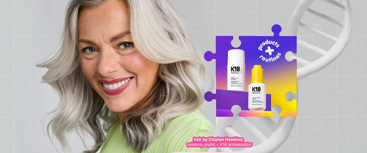 molecular repair for aging hair