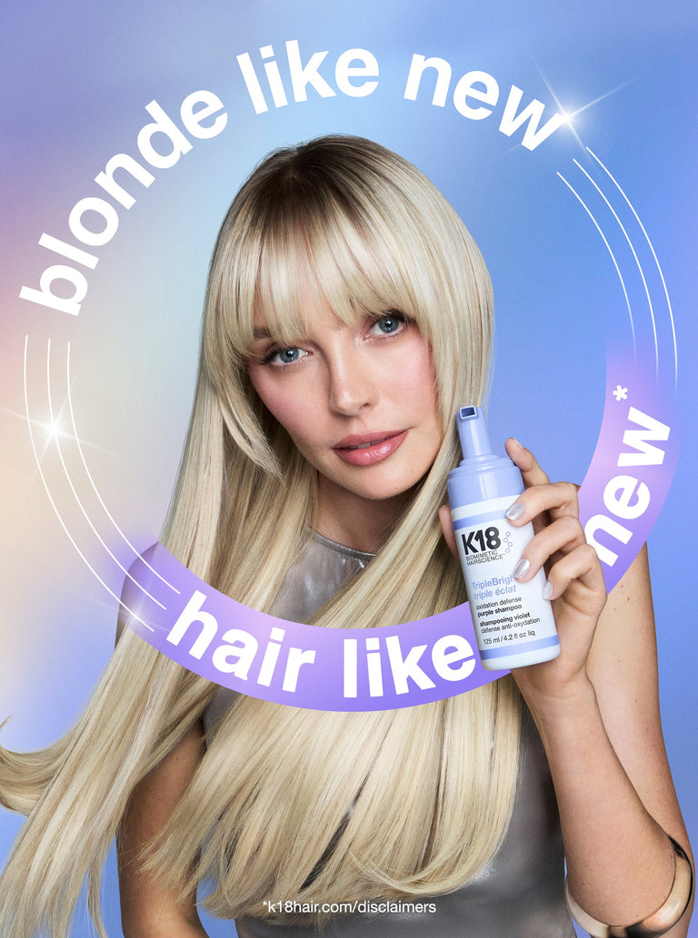 TripleBright oxidation defense purple shampoo