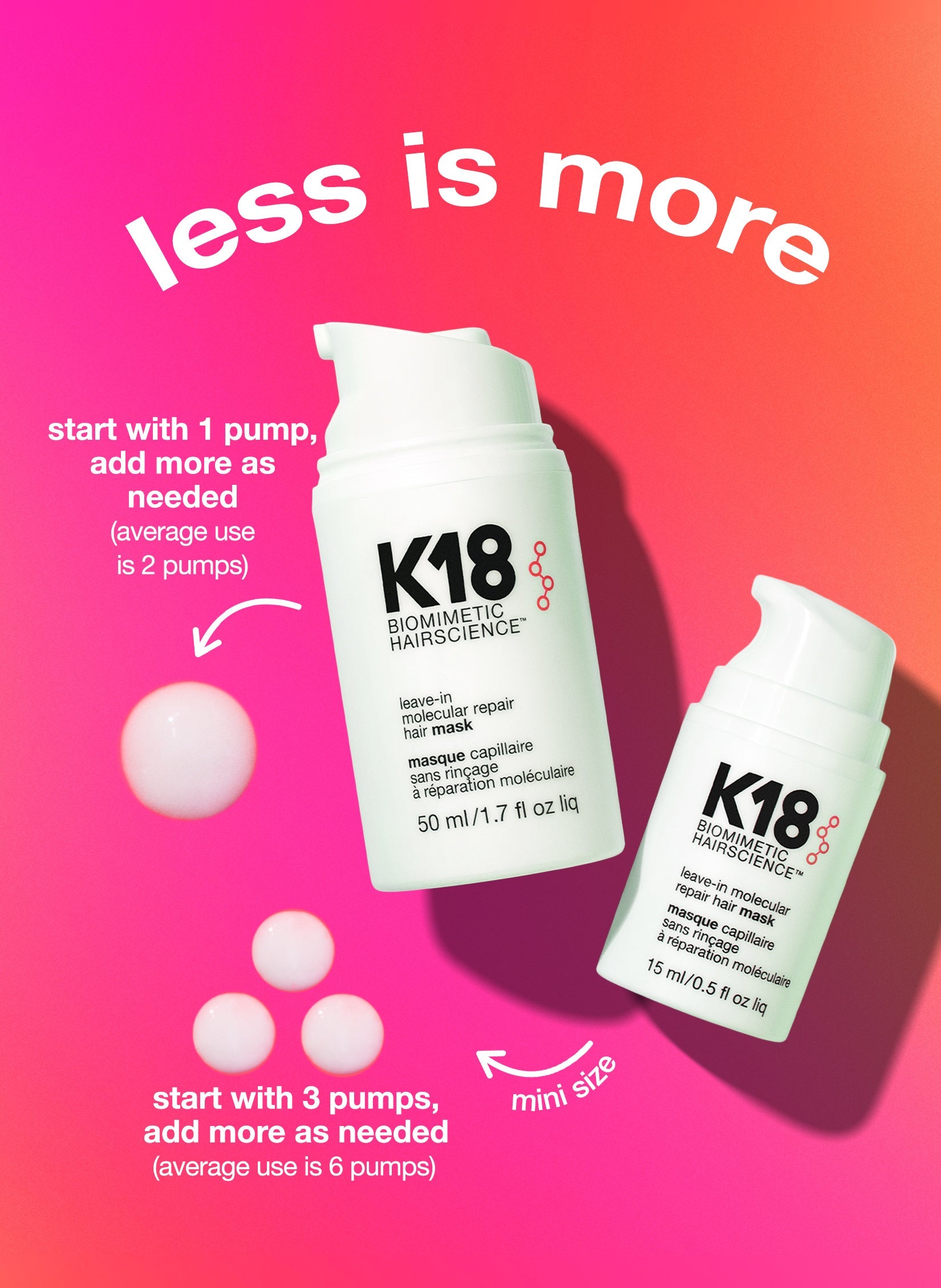 less is more