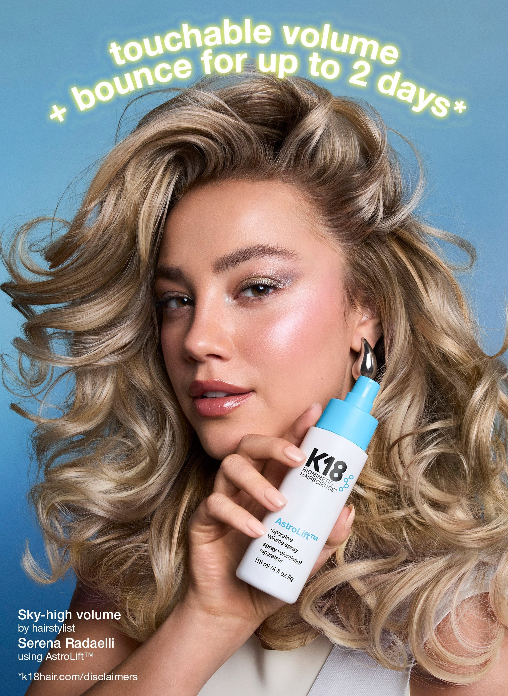 touchable volume + bounce for up to 2 days