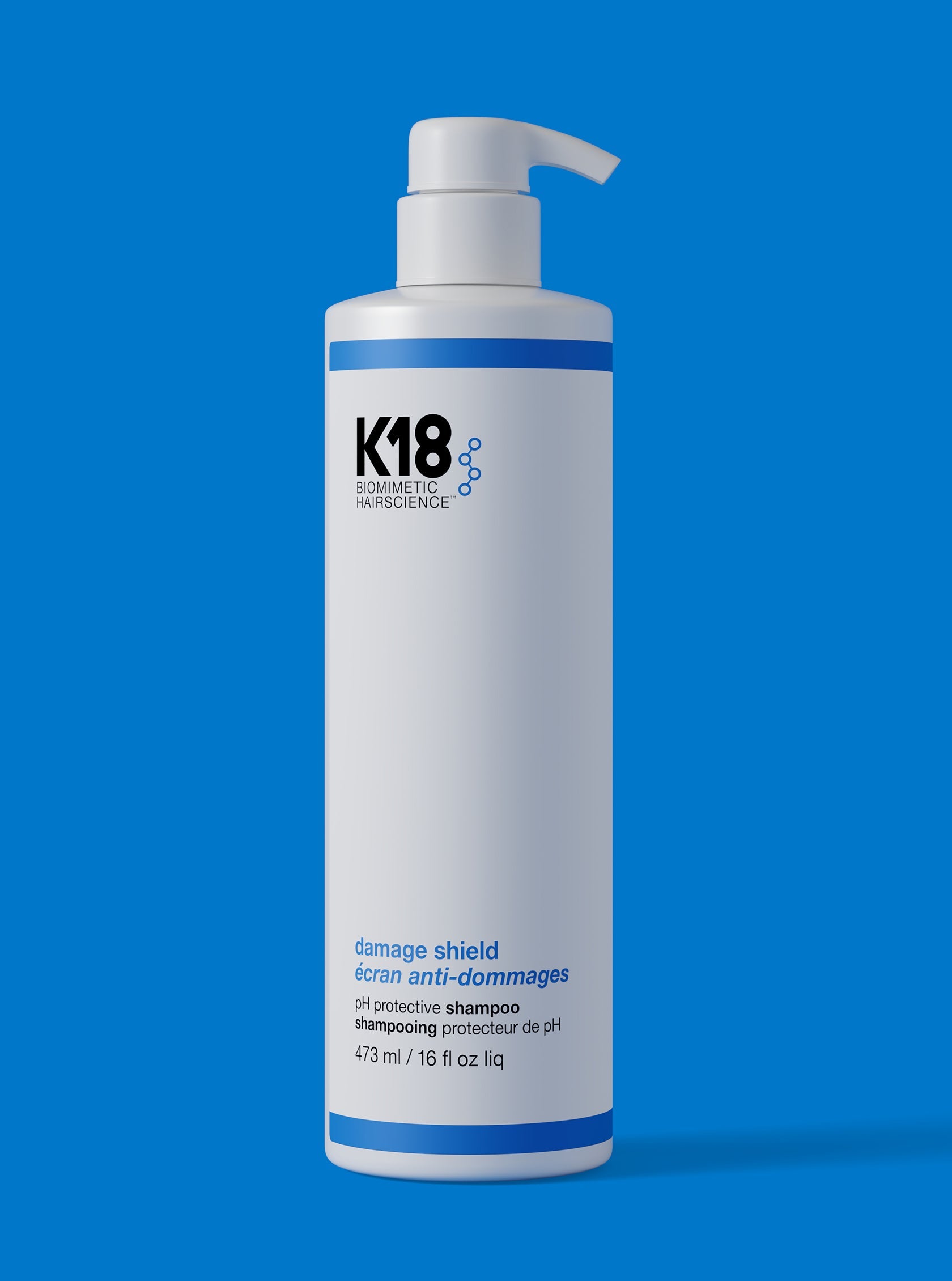 k18シャンプー ダメージシールド DAMAGE SHIELD pH-Balanced Protective Shampoo 16 oz | K18Hair