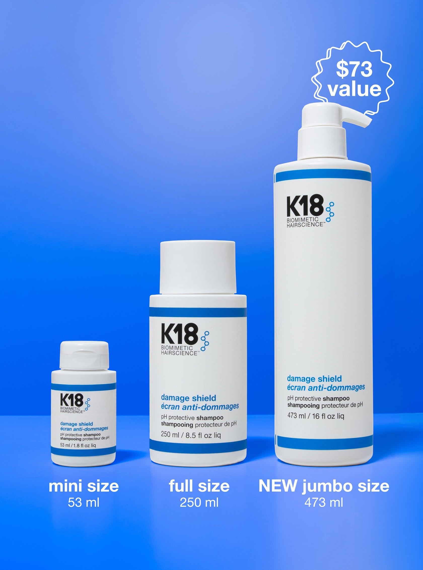 Jumbo DAMAGE SHIELD protective shampoo
