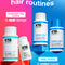 K18 healthy hair routines- treatment day routine: to repair damage daily routine: to protect against daily damage