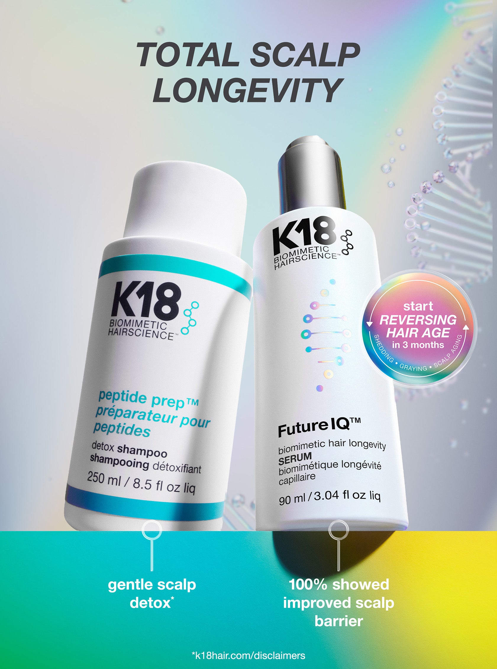 FutureIQ™ Biomimetic Hair Longevity Serum 90 ml