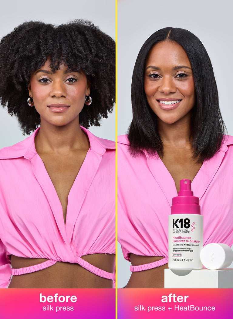 before-and-after-comparison-of-a-woman-with-hair-treated-using-k18-products