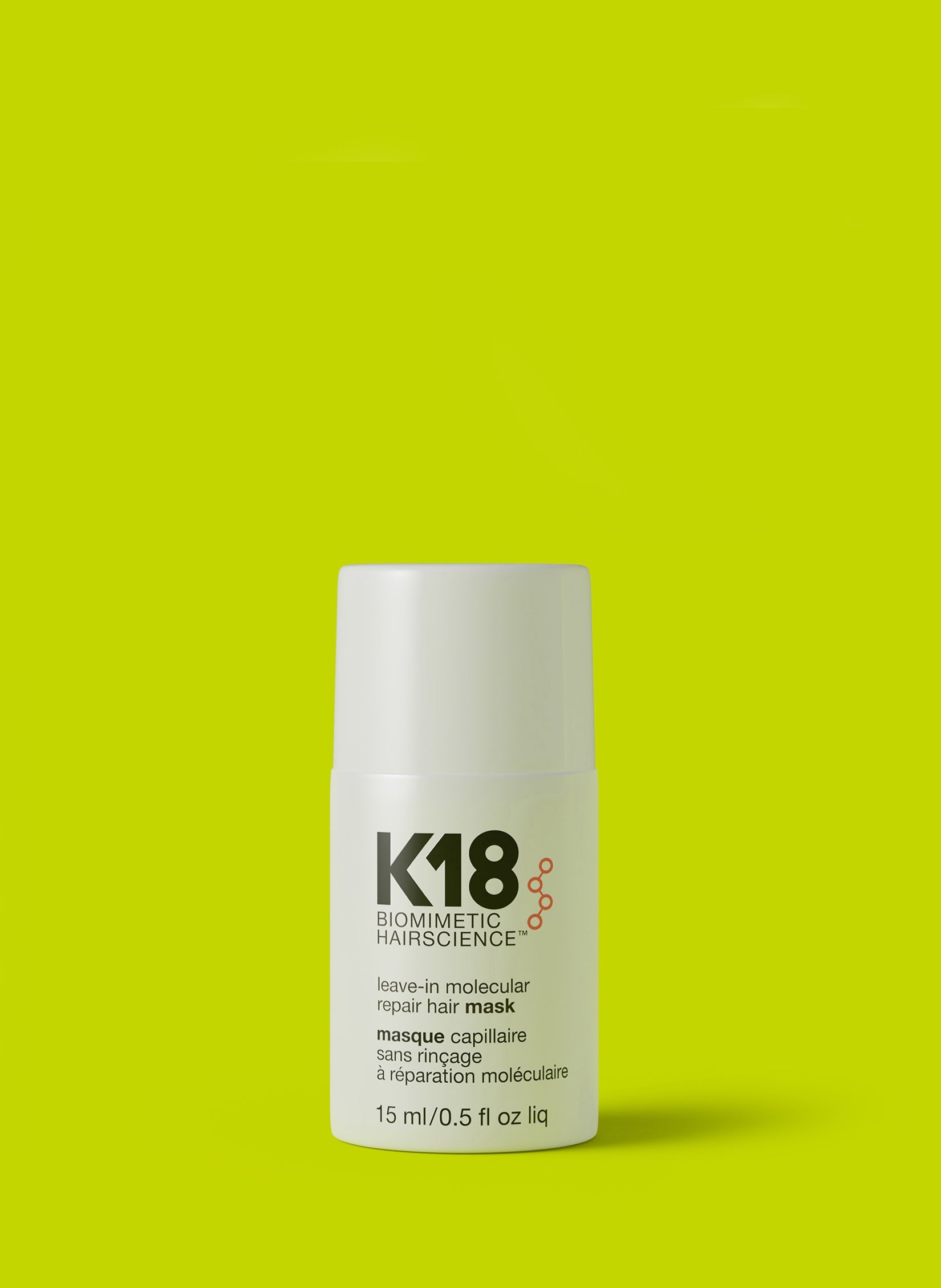 Leave-in molecular repair hair mask 15mL